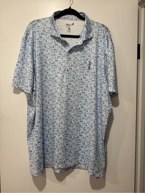 johnnie-O Performance Polo | The Crosby Club Rancho Santa Fe | XXL | UPF 50